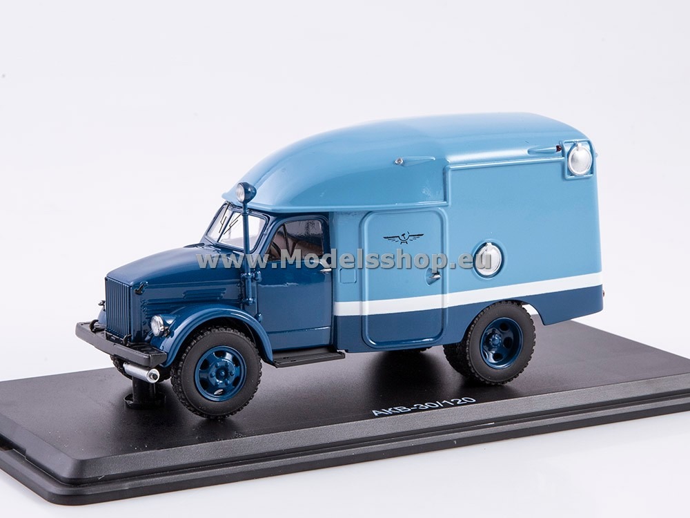 ModelPro 0222MP AKV 30/120 (GAZ-51) Mobile air-conditioner unit for airport /blue/