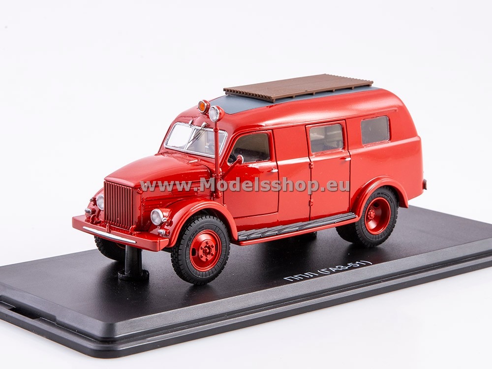 ModelPro 0227MP Fire engine PPL (GAZ-51)