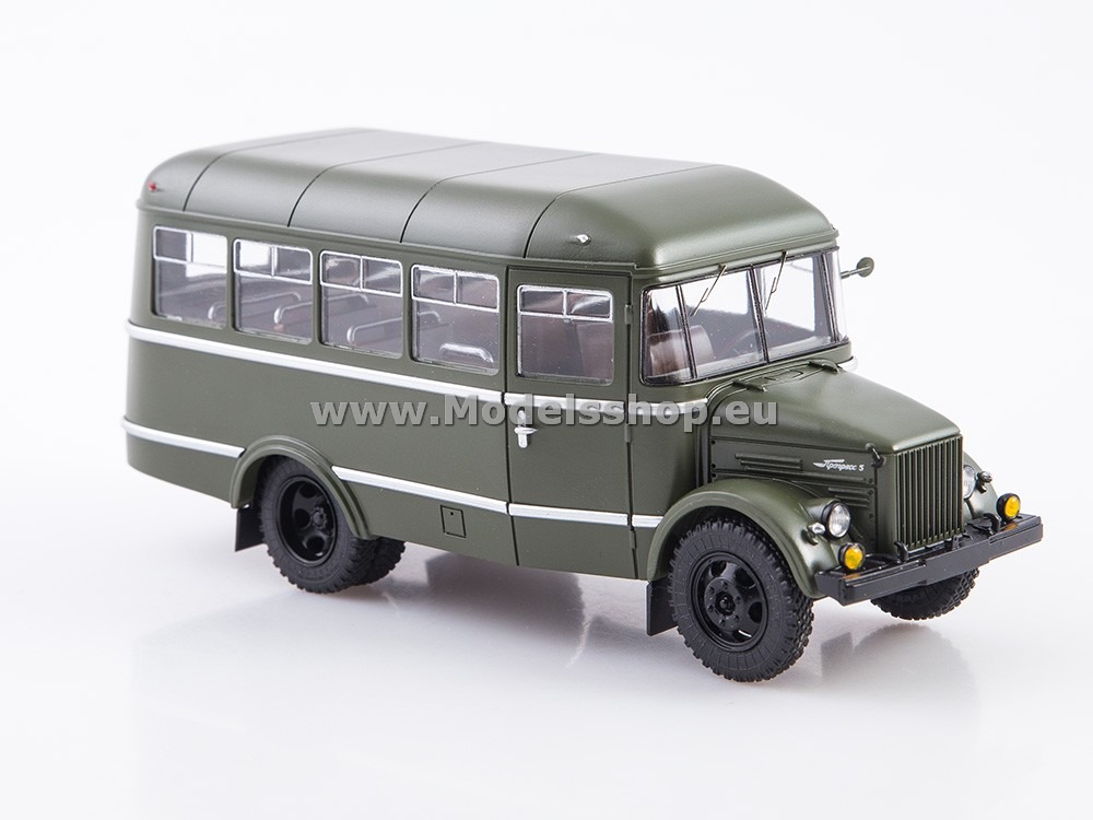 ModelPro 0233MP Progress-5 army bus /khaki/