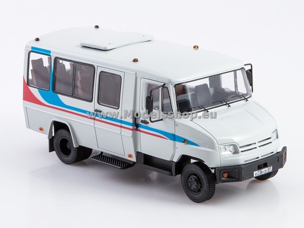 ModelPro 0248MP Pskovavto-3243 bus (based on ZIL chassis) /white/