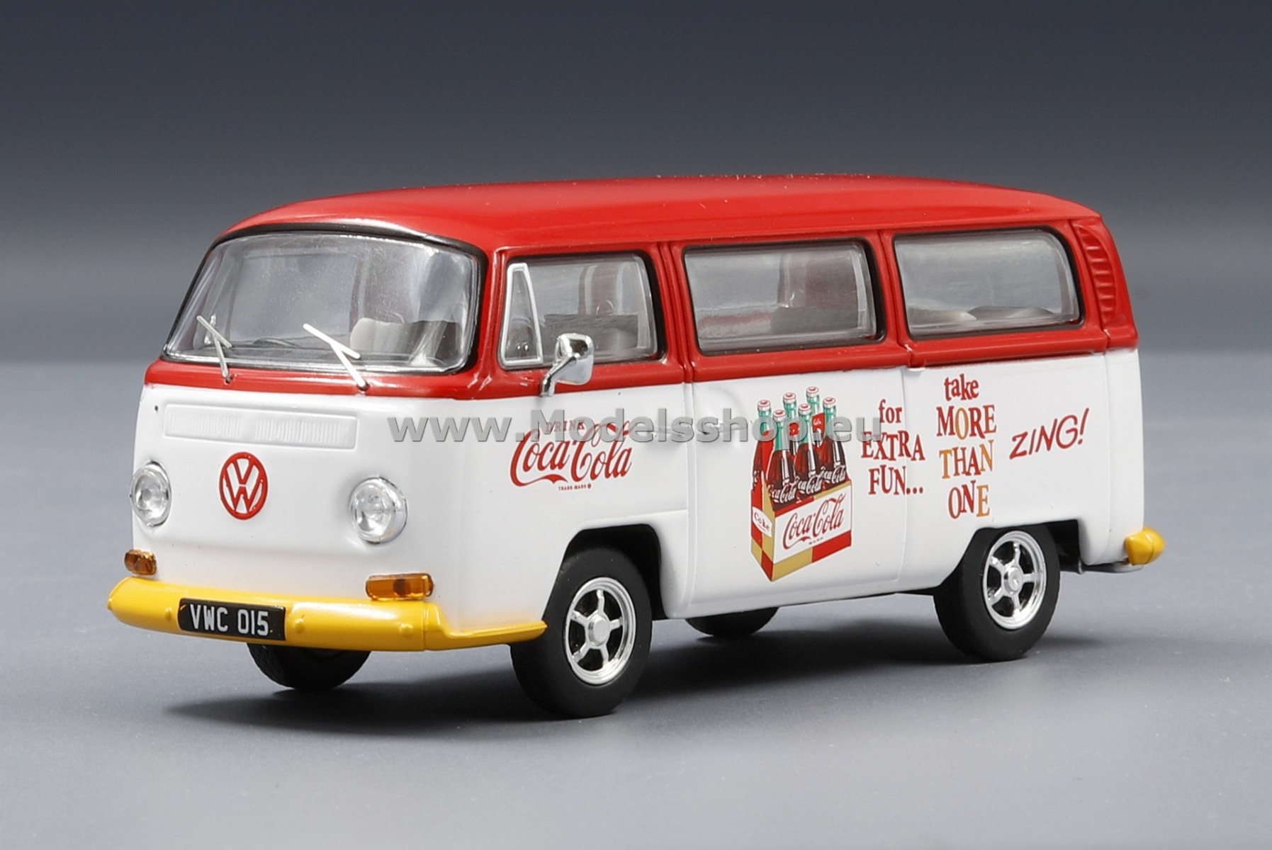 Volkswagen T2 Camper, Coca-Cola Zing /red-white/