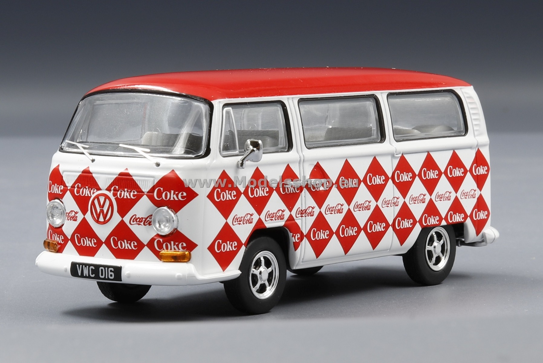 Volkswagen T2 Camper, Coca-Cola Diamond /red-white/