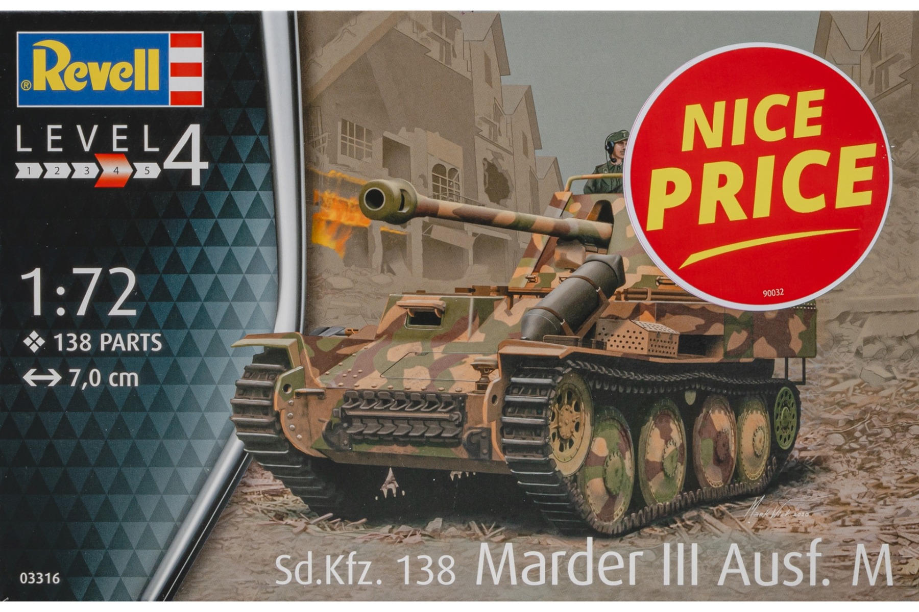 Revell RE03316 Sd.Kfz. 138 Marder III Ausf. M, model kit