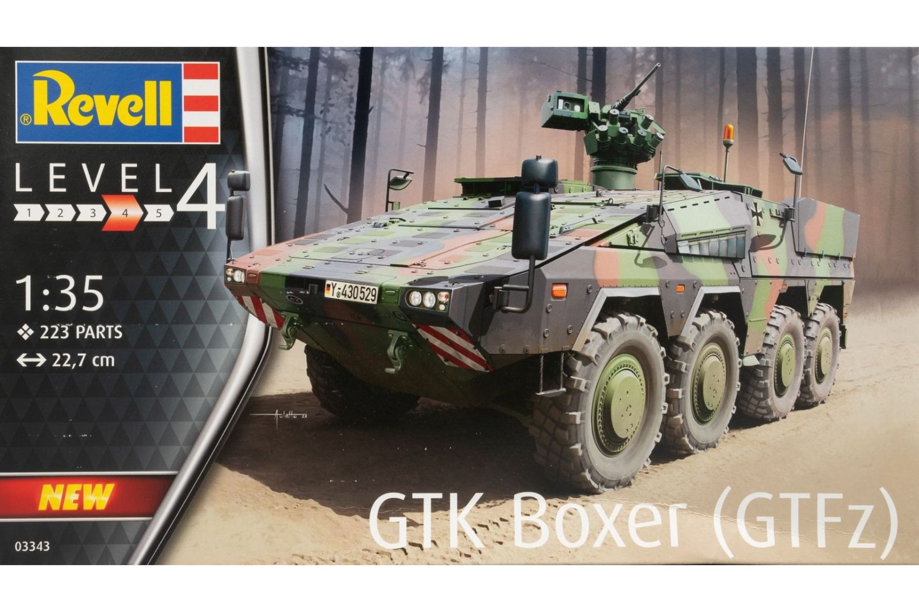 Revell RE03343 GTK Boxer GTFz, model kit