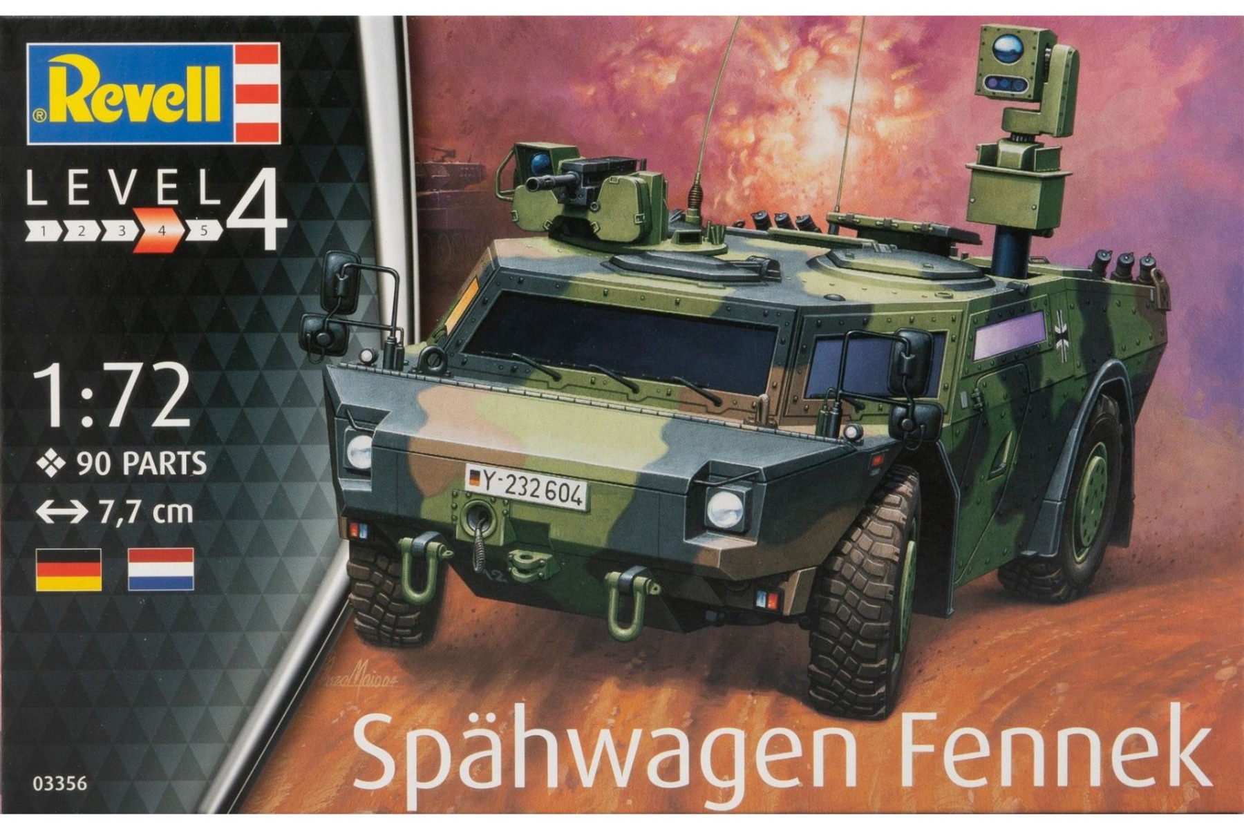 Revell RE03356 Spähwagen Fennek, model kit