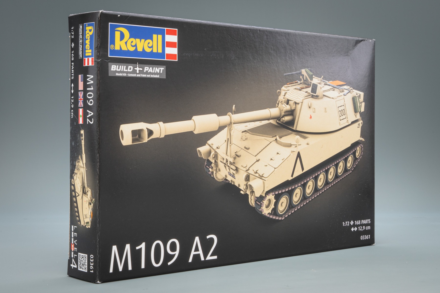 Maquette Plastique Revell M109 A2 Obusier Automoteur - échelle 1:72, Non Construite, Non Peinte