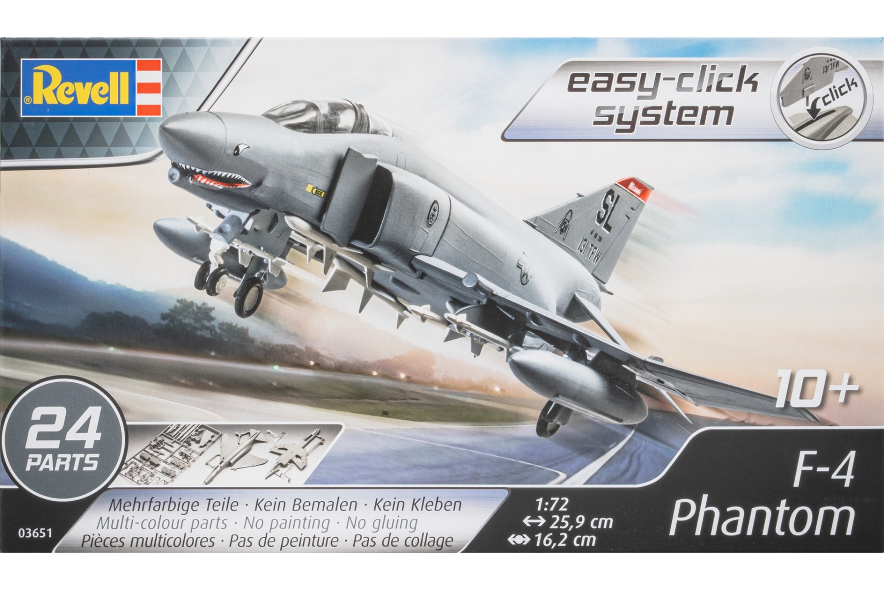 Revell RE03651 McDonnell F-4E Phantom II (easy-click system), model kit