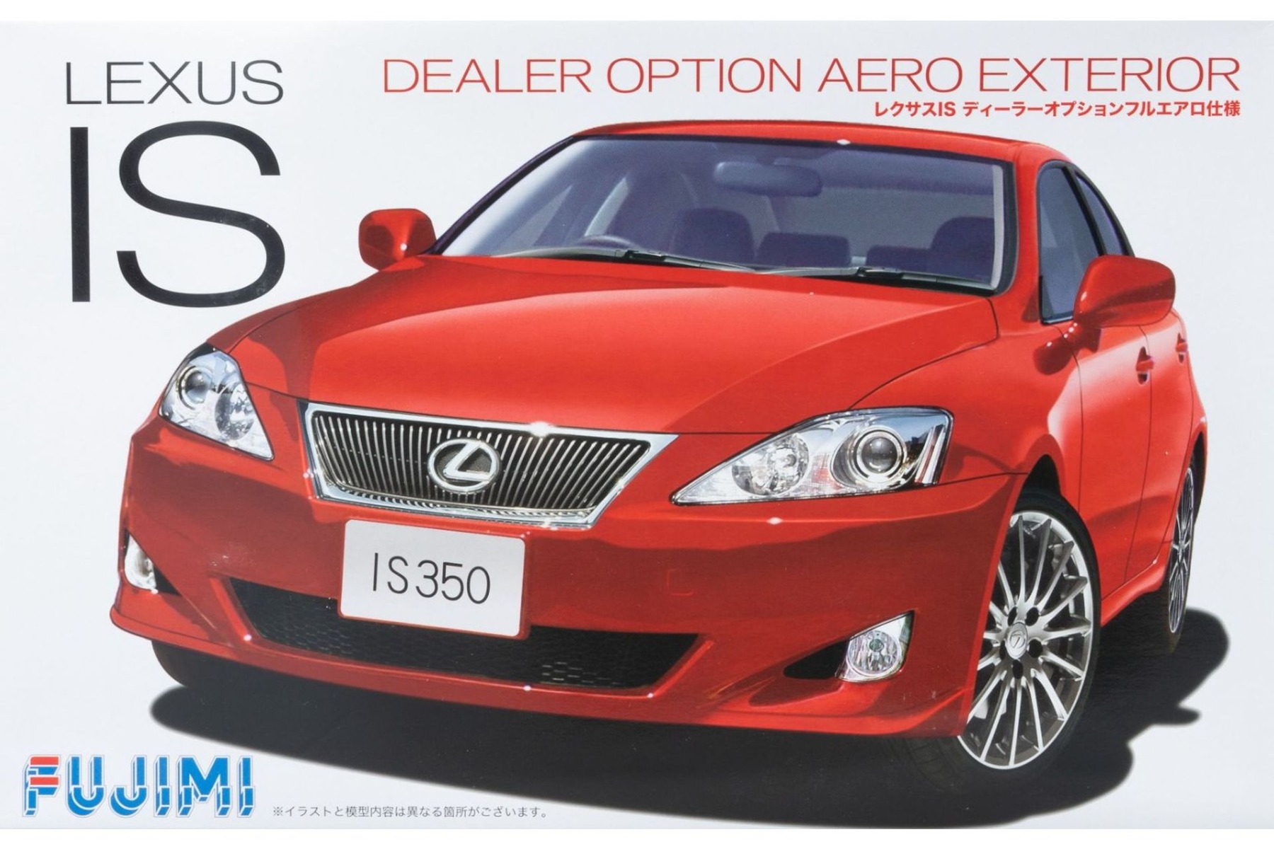 Fujimi FU03684 Lexus IS350 Dealer Option Aero Exterior, model kit