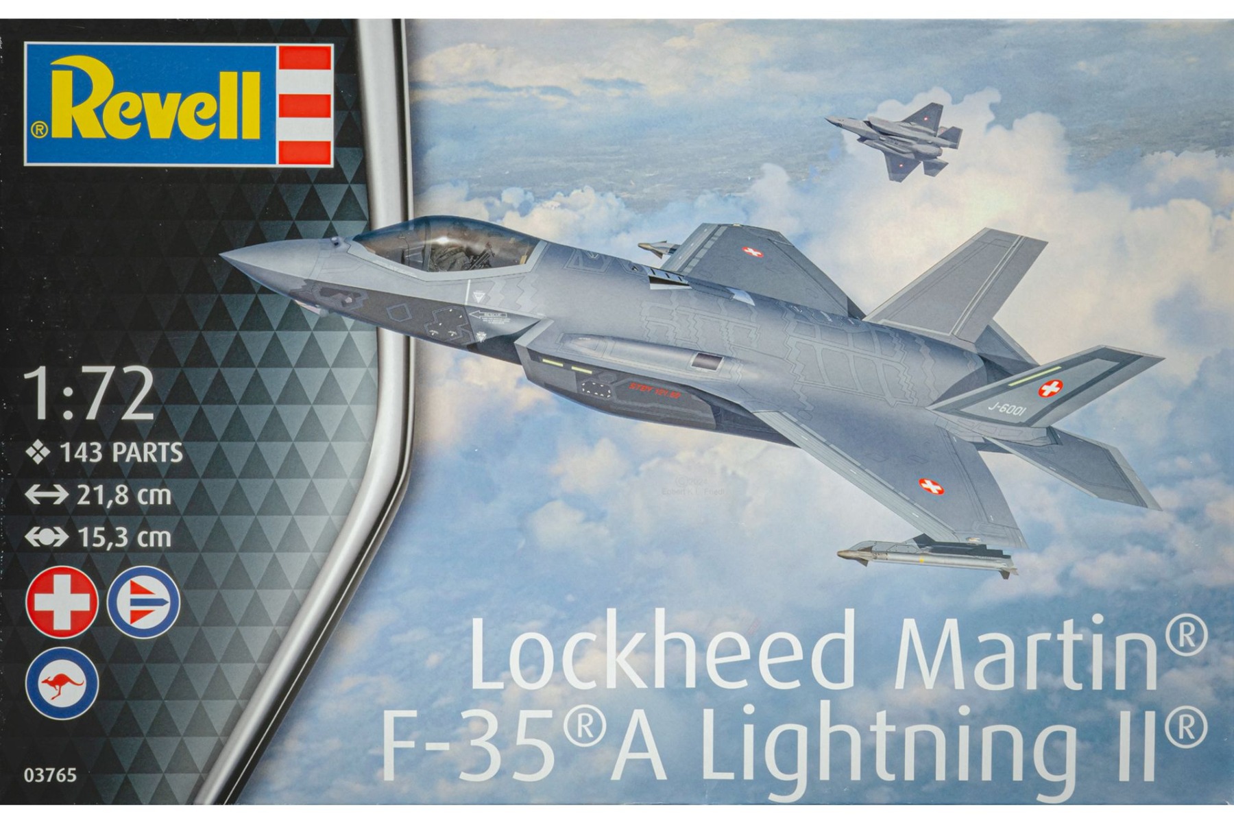 Revell RE03765 Lockheed Martin F-35A Lightning II, model kit
