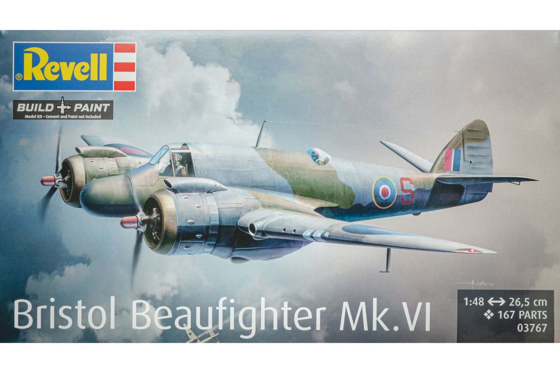Revell RE03767 Bristol Beaufighter Mk. VI, model kit