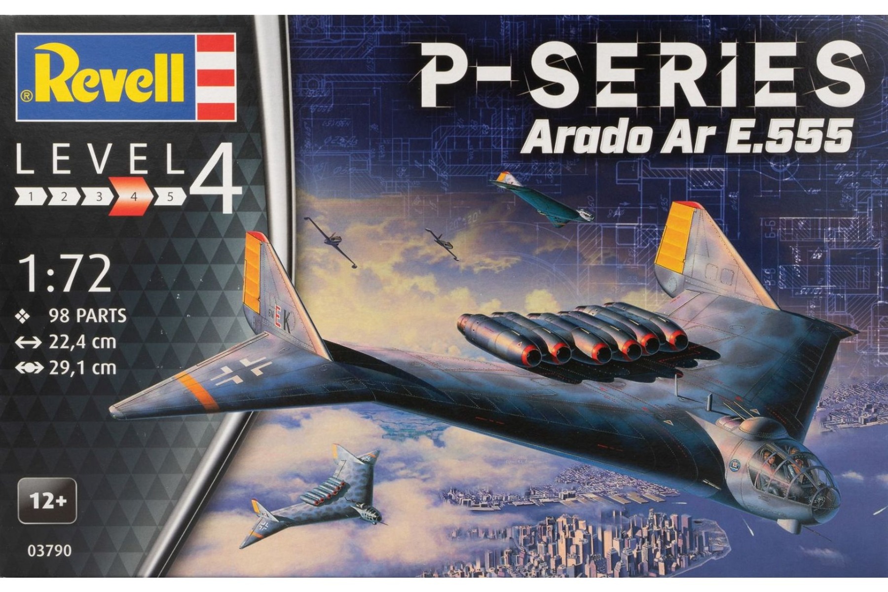 Revell RE03790 Arado Ar 555 P-Series, model kit