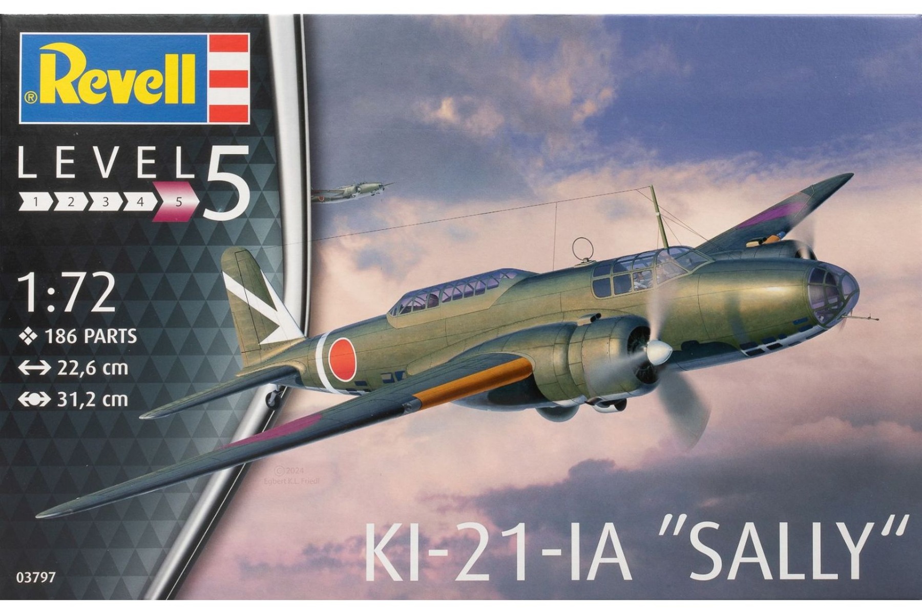 Revell RE03797 Mitsubishi Ki-21-Ia 