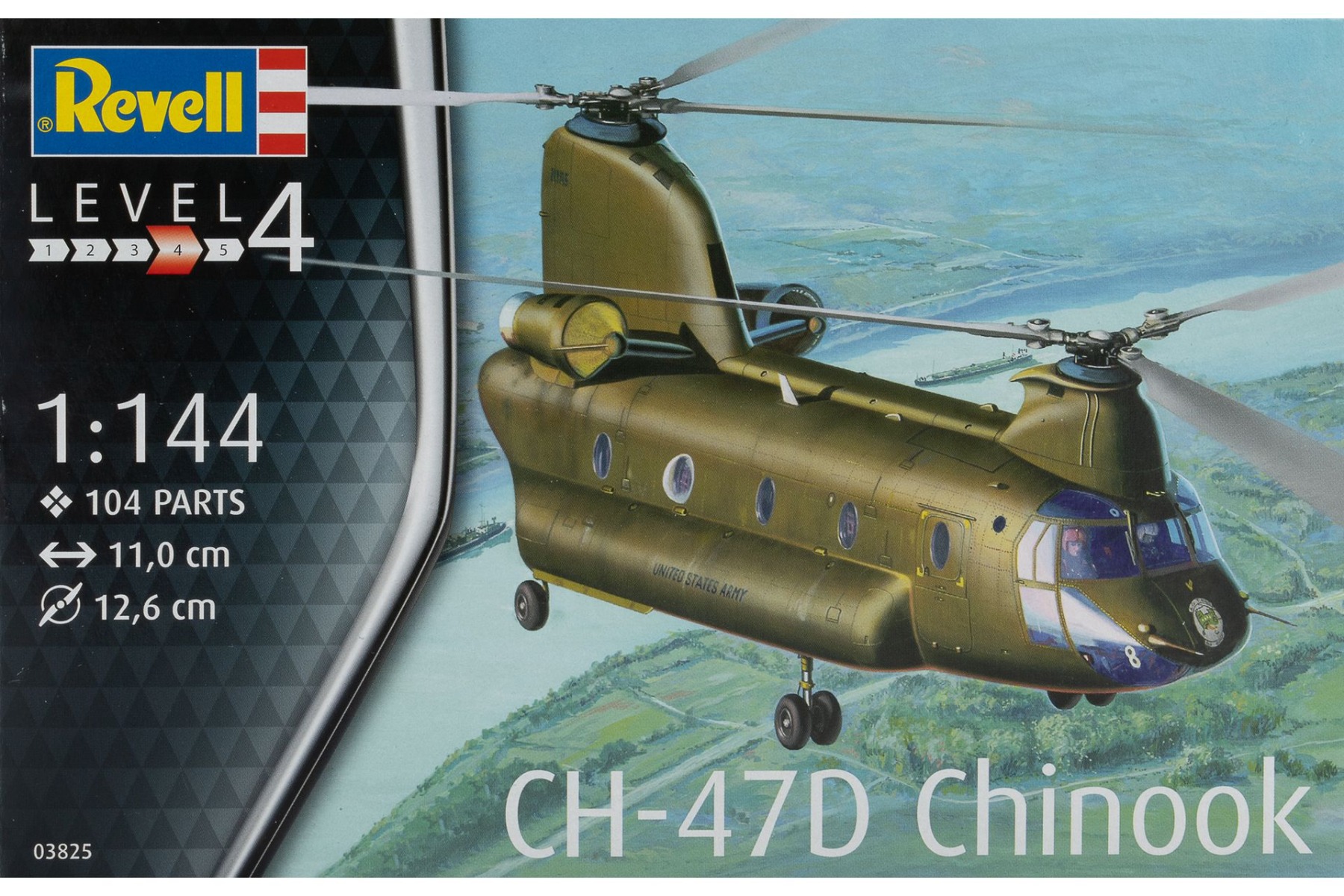 Revell RE03825 CH-47D Chinook, model kit