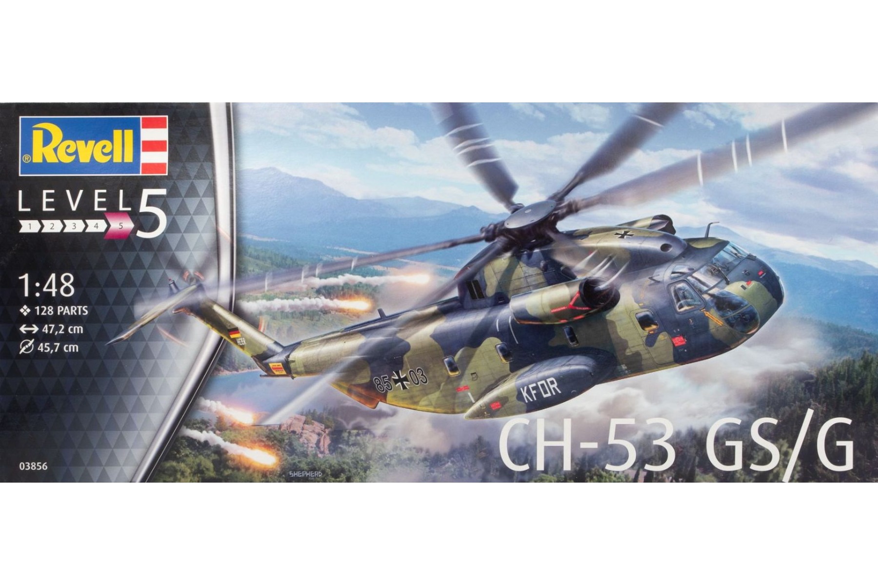 Revell RE03856 Sikorsky CH-53 GS/G, helicopter, model kit