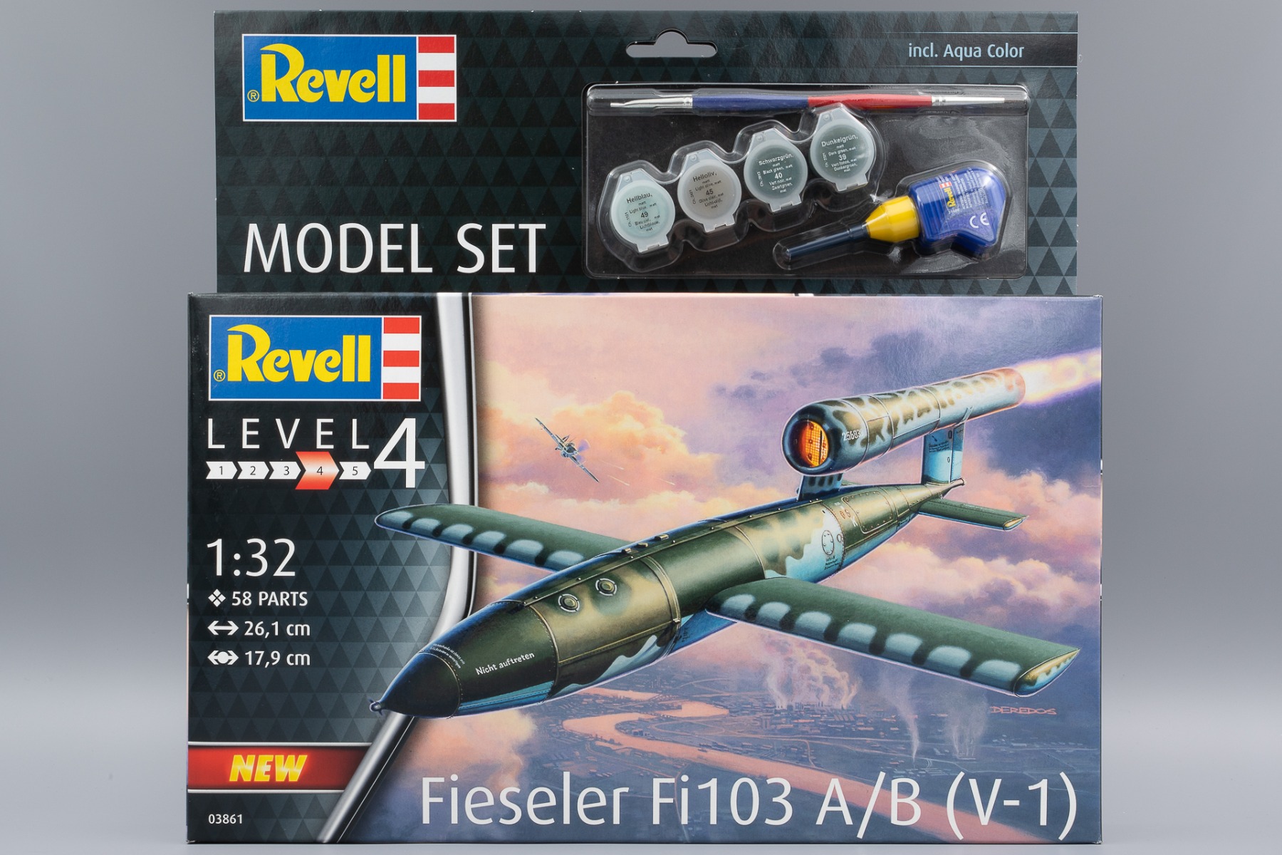 Revell RE63861 Fieseler Fi103 A/B (V-1), Model Set