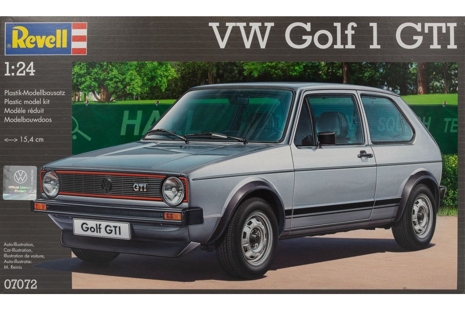 Revell RE07072 Volkswagen VW Golf 1 GTI, model kit
