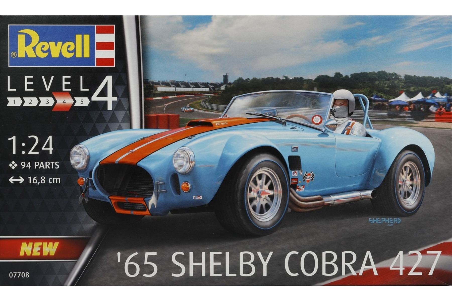 Revell RE07708 Shelby Cobra 427 '65 , model kit