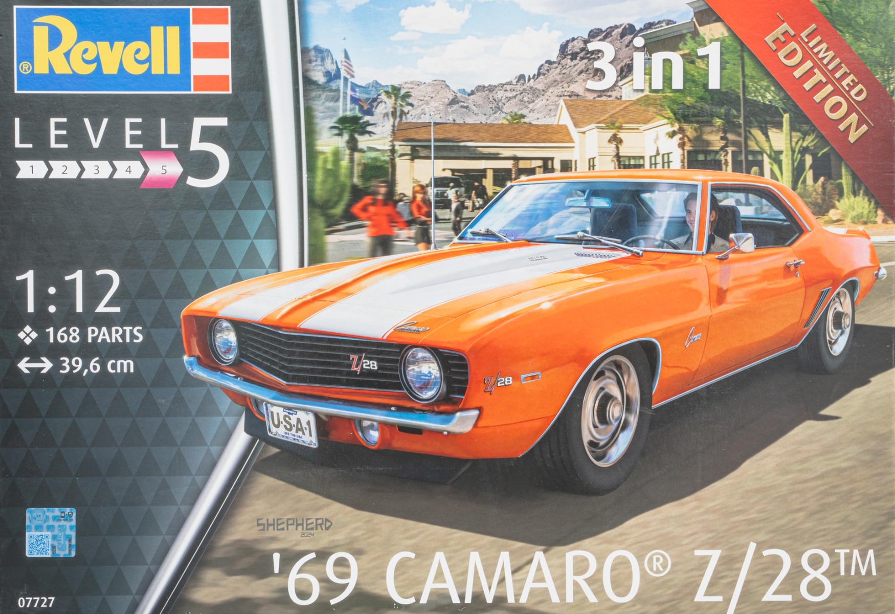 Revell RE07727 '69 Chevy Camaro Z28, model kit