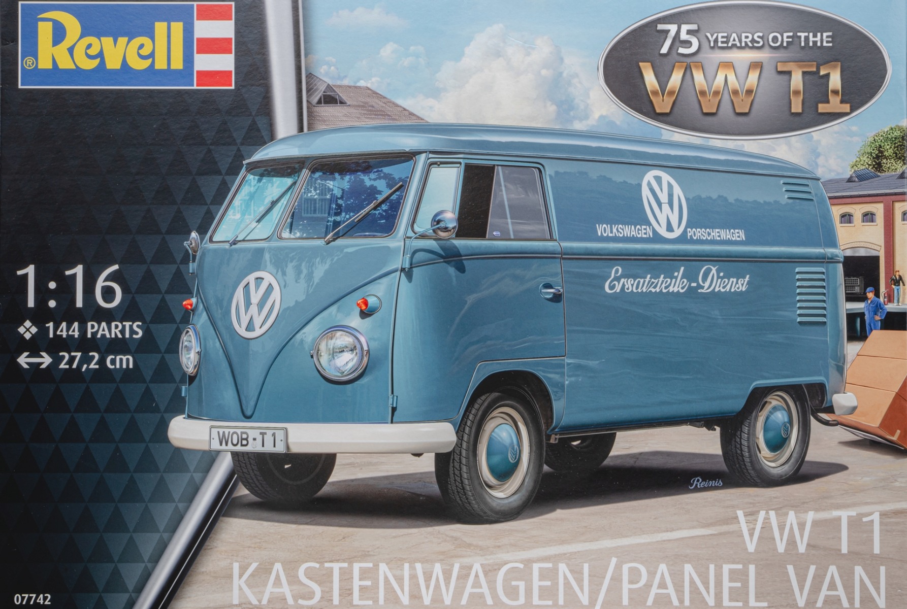 Revell RE07742 VW / Volkswagen T1 Kastenwagen/Panel Van 