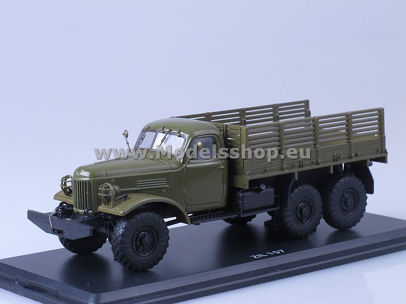 SSM1001 ZIL-157 flatbed truck /khaki/