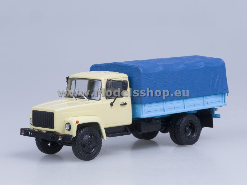 AI1008 GAZ-33073 taxi truck with tent /beige-blue/