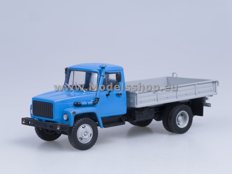 AI1015 GAZ-3309 flatbed truck /blue-grey/
