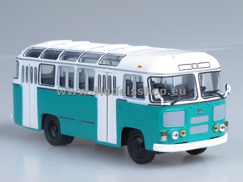 PAZ-672M bus /white-green/