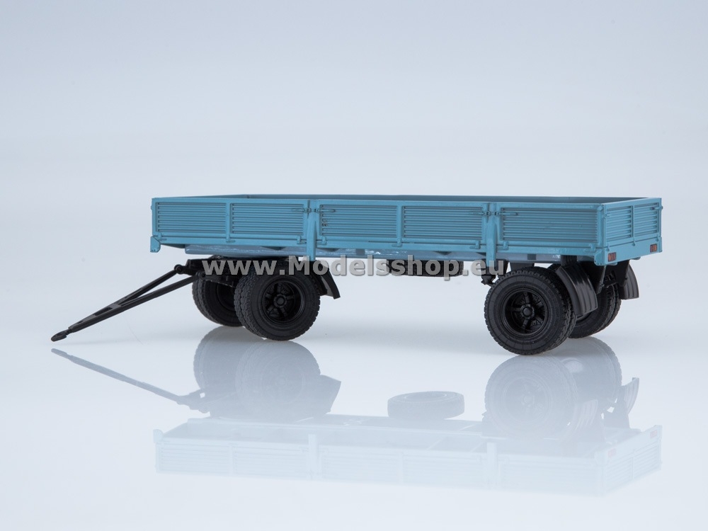 KAMAZ-5320 flatbed truck with trailer GKB-8350