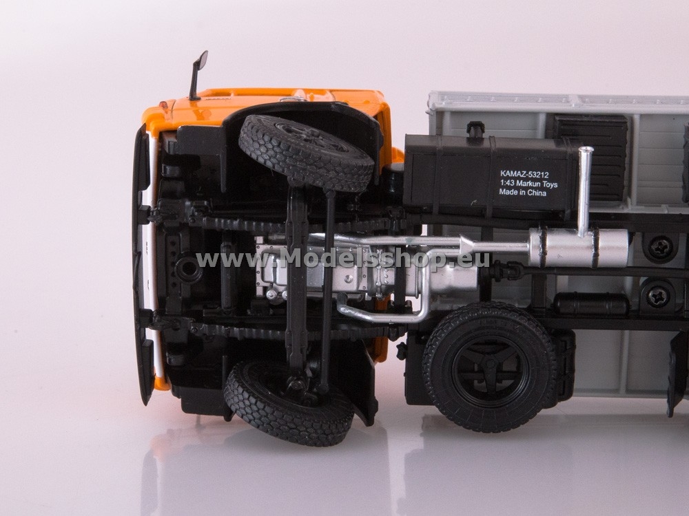 KAMAZ-53212 flatbed truck with flatbed trailer GBK-8350 KAMAZ-53212 flatbed truck with flatbed trailer GBK-8350