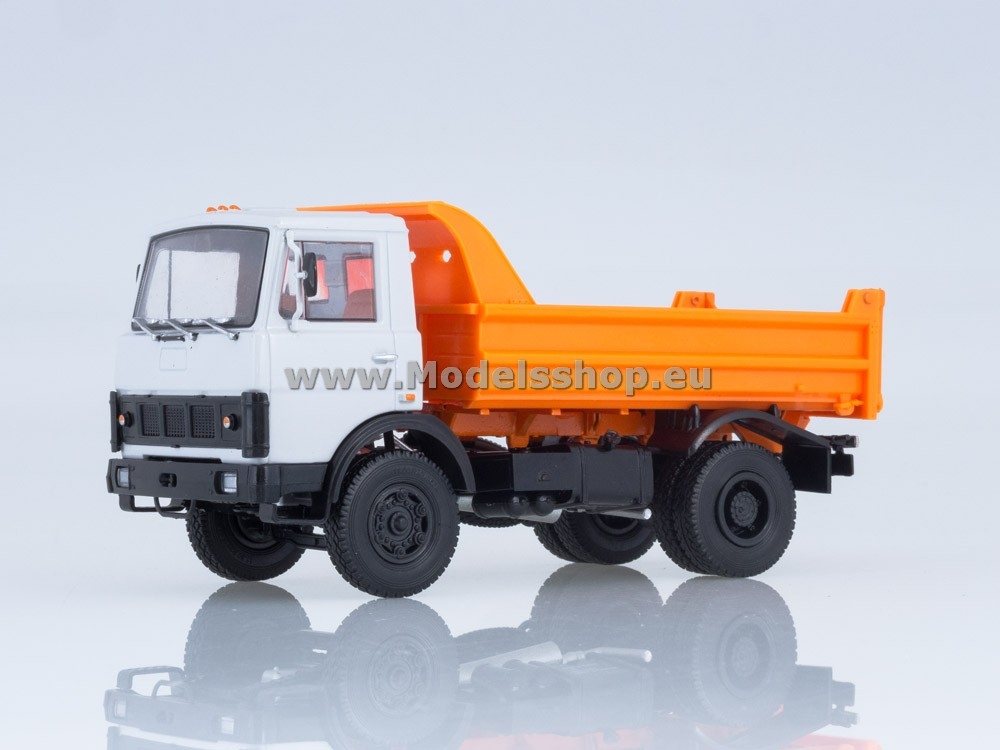MAZ-5551 dump truck (old version) /white-orange/