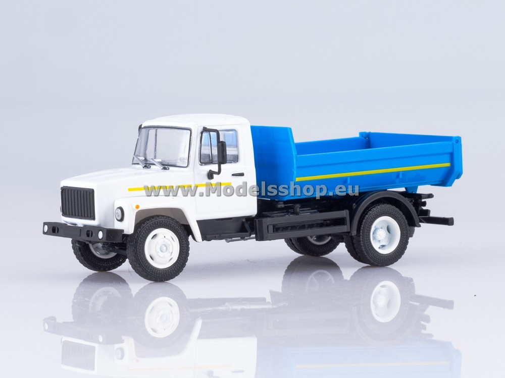 GAZ-35072 dump truck /white-blue/