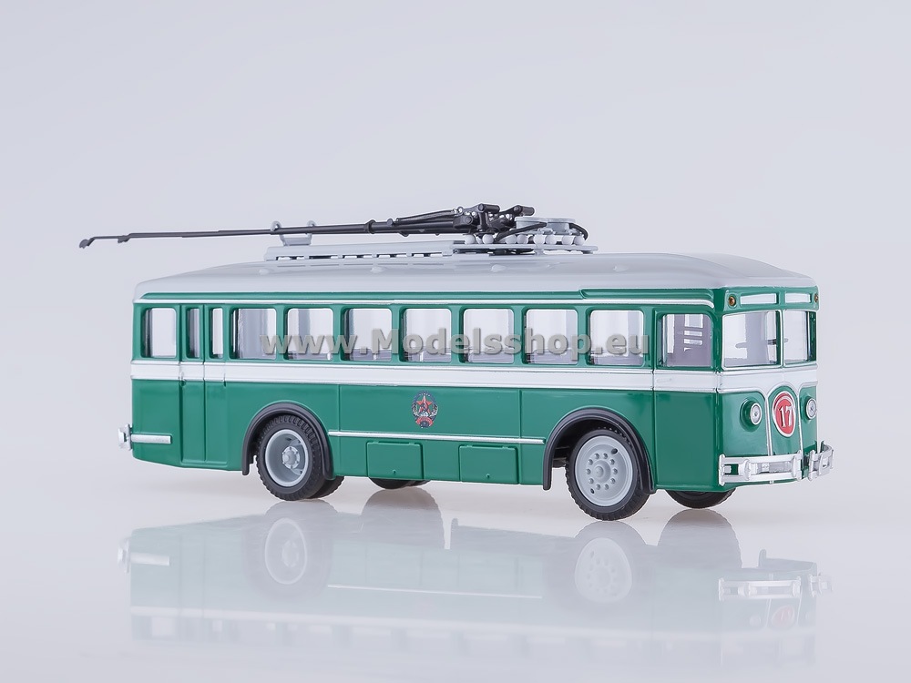 LK-2 trolleybus /green-grey/