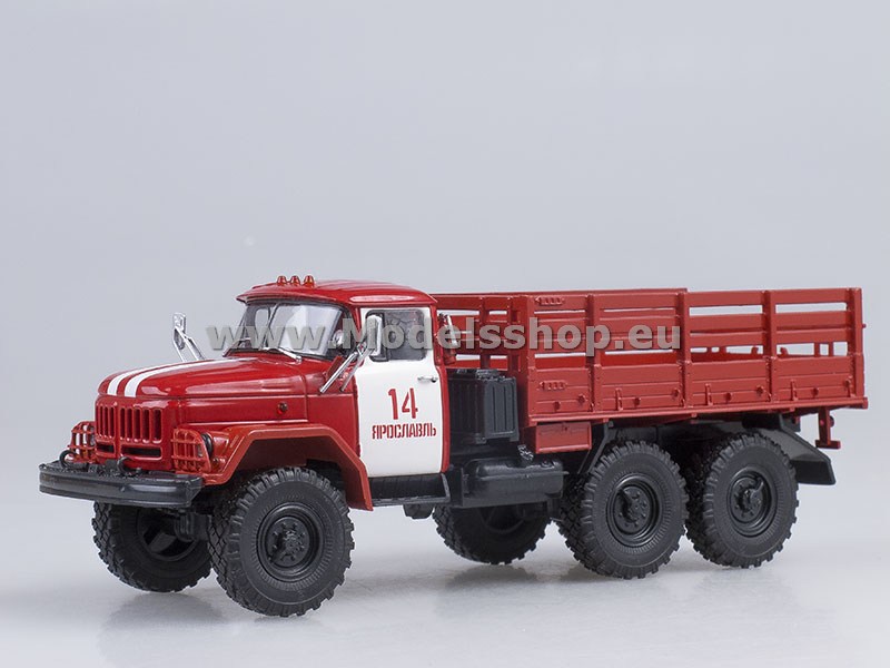 ZIL-131 flatbed truck, fire engine
