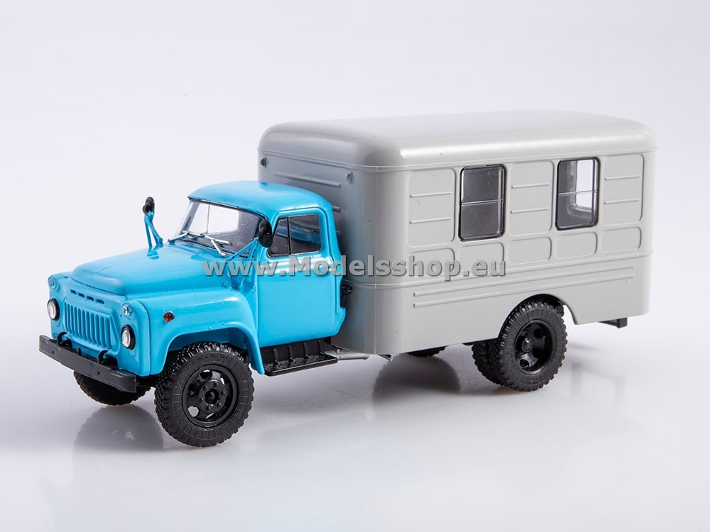 AI1242 LUAZ-37031 (GAZ-52) Shop on truck /blue-gray/