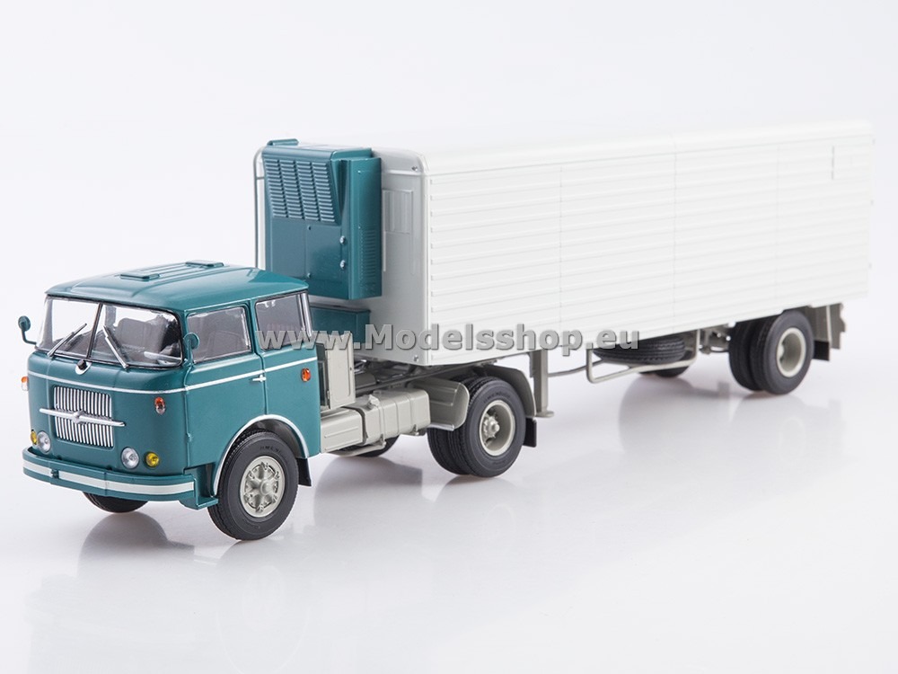 AI7063 Skoda - LIAZ 706 RTTN with semitrailer Alka N12CH /teal - grey/