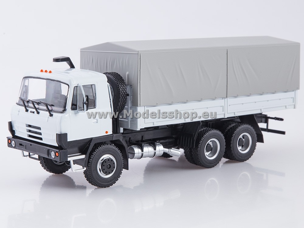 AI1248 Tatra-815V26 flatbed truck with tent /grey/
