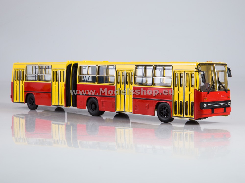 Ikarus 280 articulated bus /red-yellow/