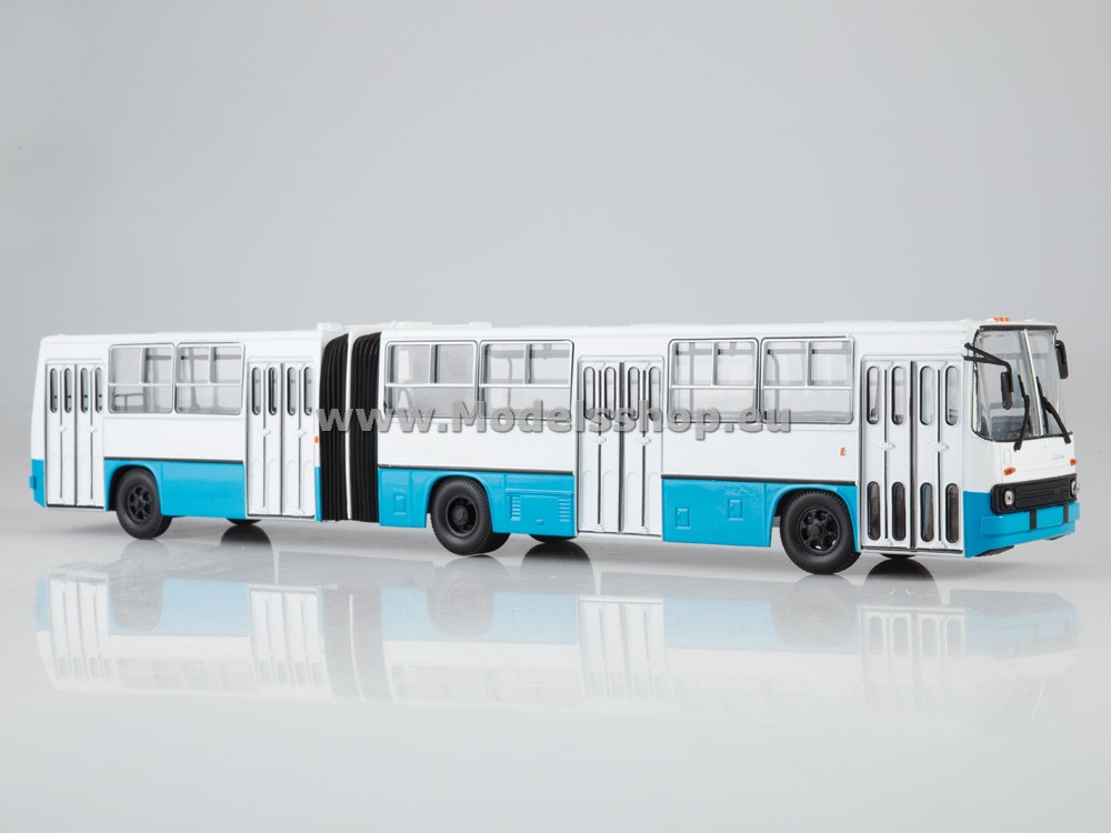 Ikarus 280 articulated bus /white-blue/