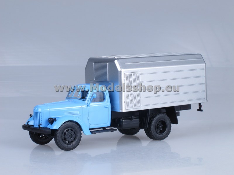 LuMZ-890B fridge truck /blue-silver/