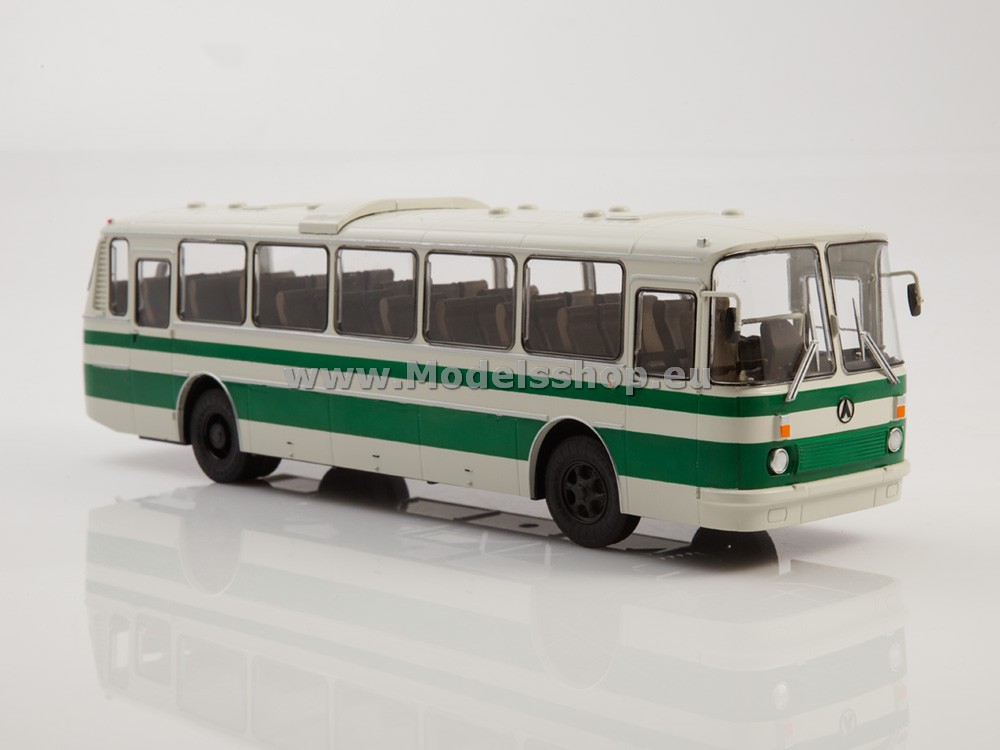 LAZ-699R bus , coach /white-green/