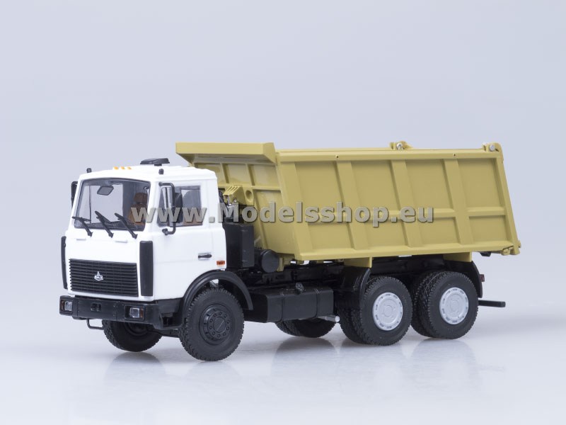 AI1062 MAZ-5516 dumper truck /white-beige/