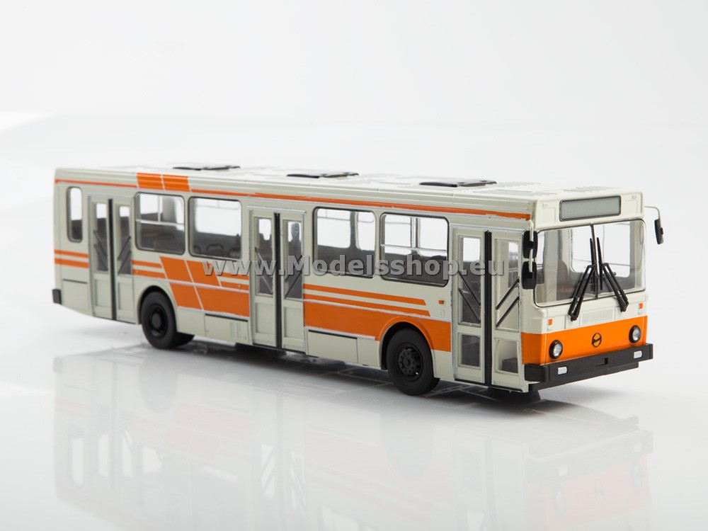 LIAZ-5256 city bus /white - orange/