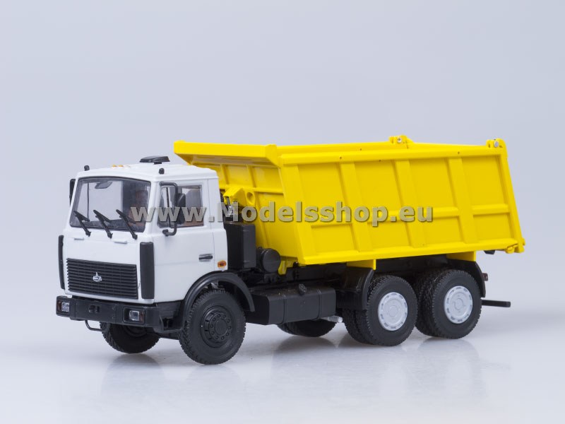 AI1063 MAZ-5516 dumper truck /grey-yellow/