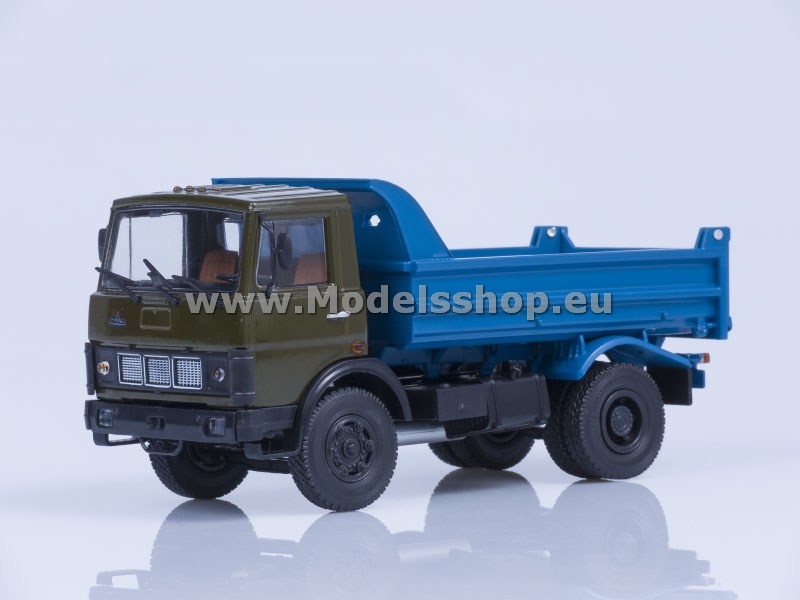 AI1067 MAZ-5551 dumper truck, early version /khaki-blue/