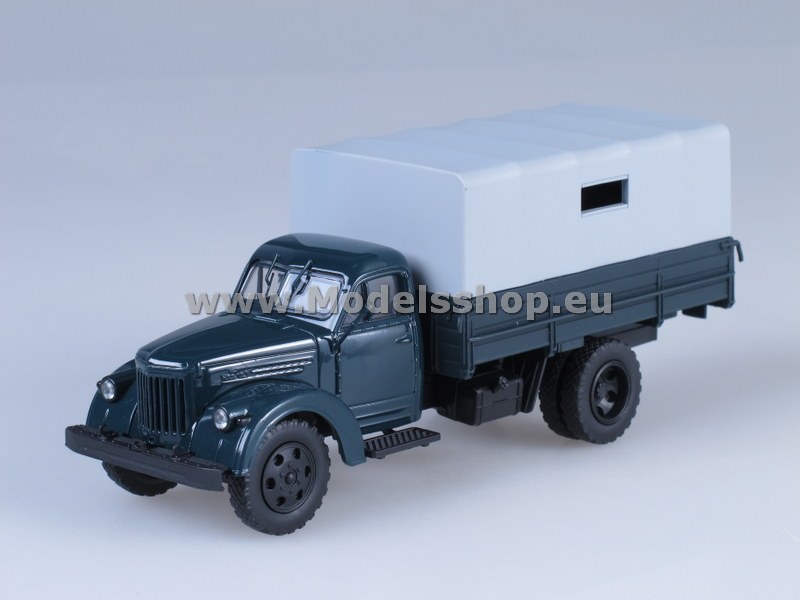 AI1078 UralZIS-355M flatbed truck with tent