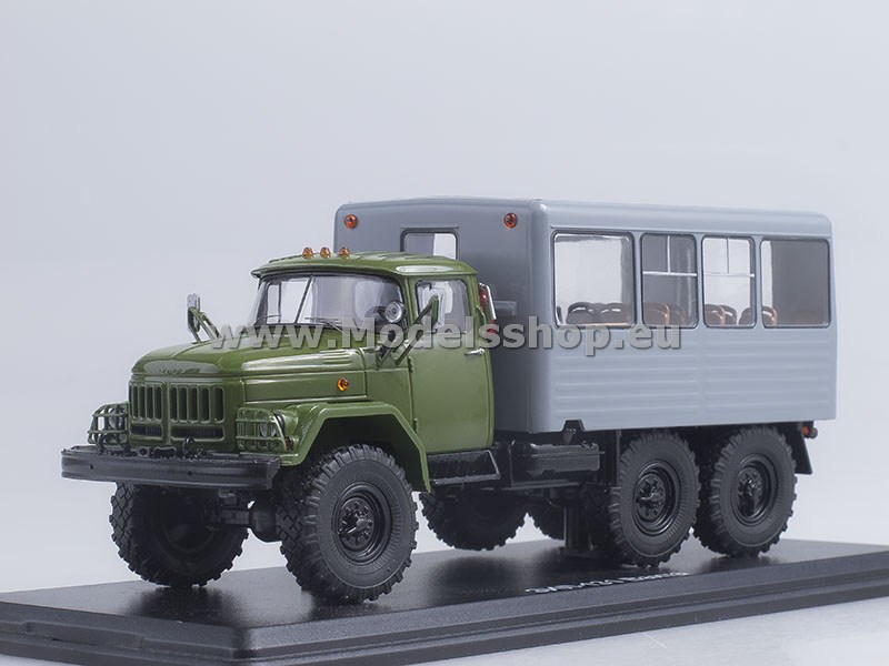 SSM1091 Bus truck ZIL-131 /khaki-grey/