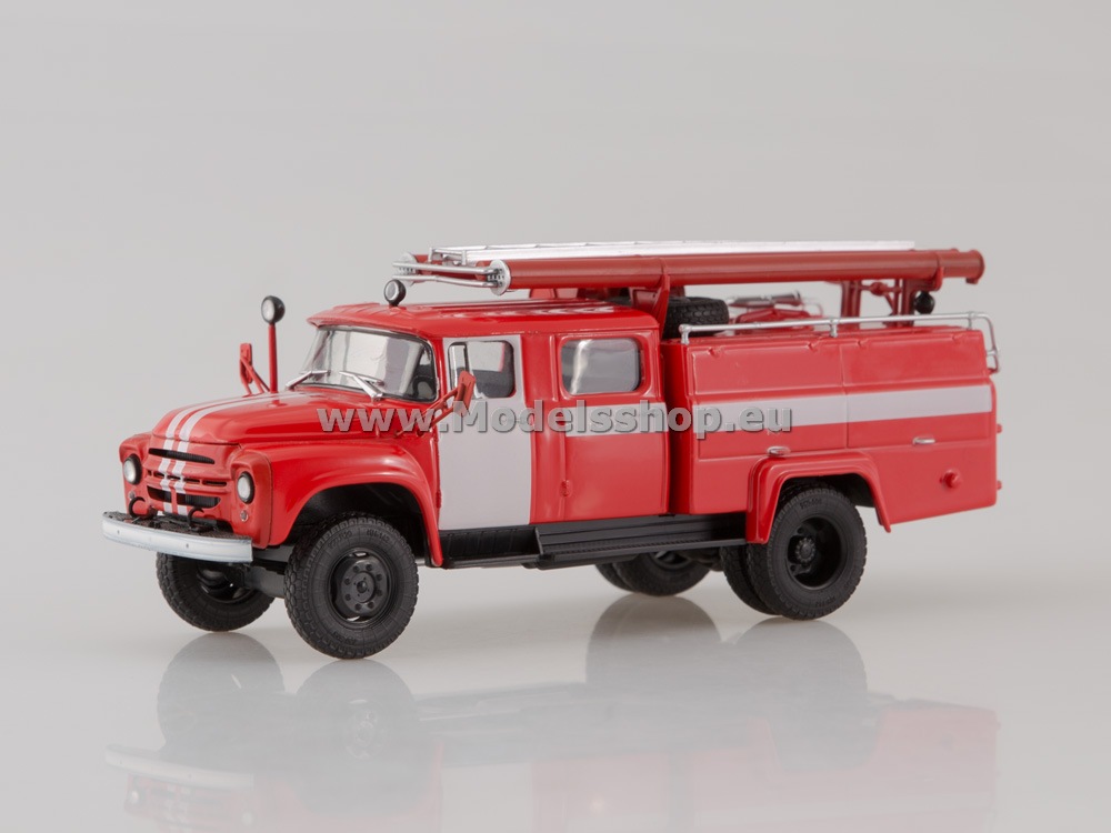 Fire engine AC-30 (ZIL-130) 63A with white stripes