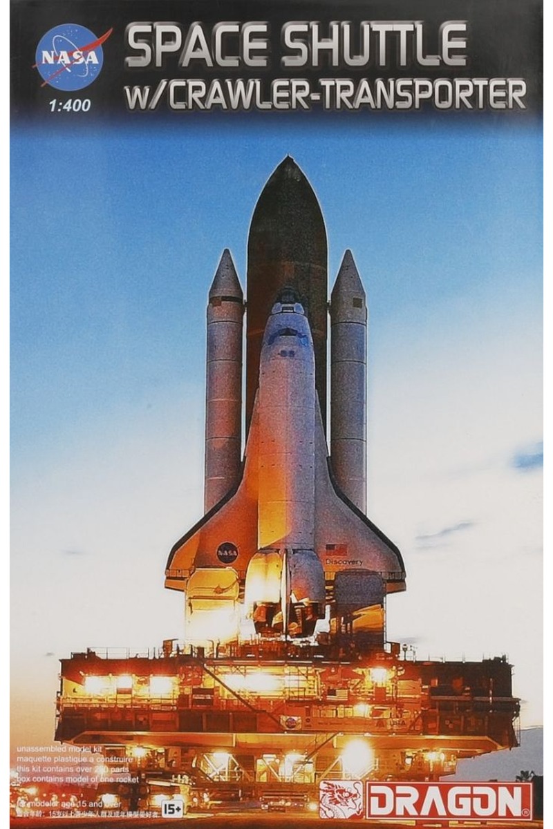 Dragon DRA11023 Space Shuttle with Crawler Transporter Launching Pad