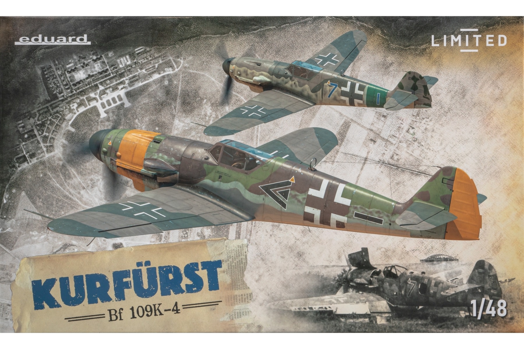 Eduard 11177 Kurfürst Bf 109K-4, model kit