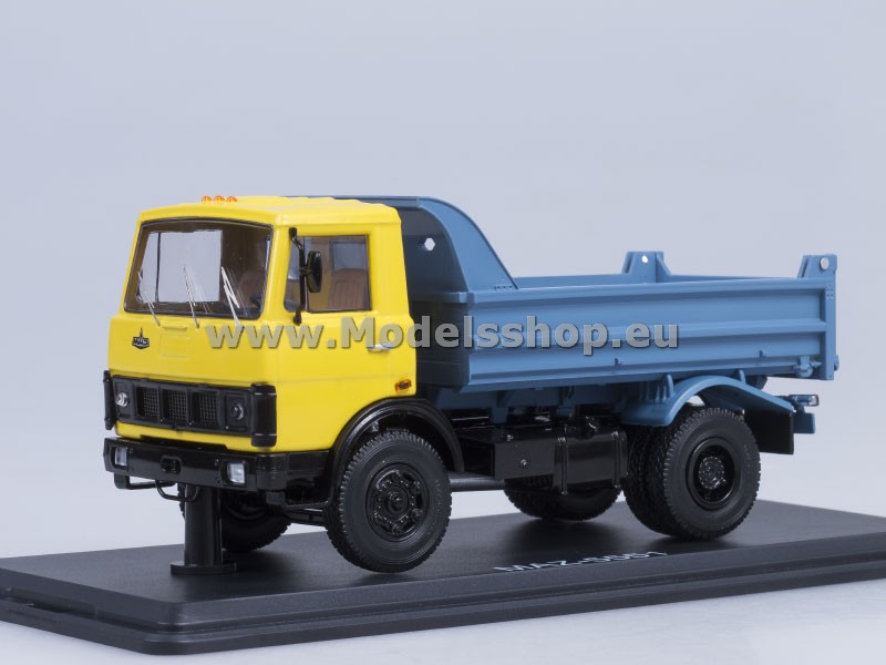 SSM1166 MAZ-5551 dumper truck /yellow-blue/